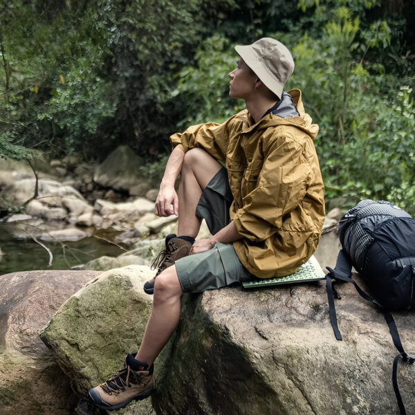 Matelas trekking confortable pour pause en extérieur