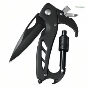 Couteau mousqueton multifonction pour outdoor et survie