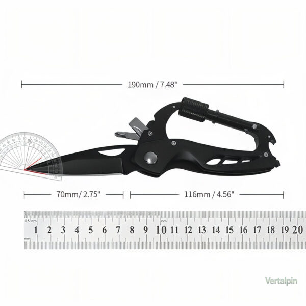 Outil multifonction compact idéal pour les aventuriers