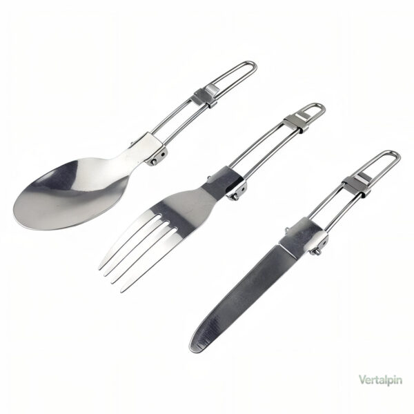 Couvert Pliant Camping pour repas en plein air