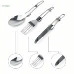 Couvert portable pour repas lors de randonnées