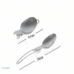 Set de couverts pliants pour aventure en plein air