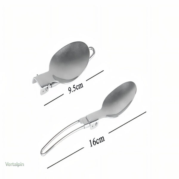 Set de couverts pliants pour aventure en plein air