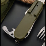 Kit de couverts ergonomiques pour camping et randonnée