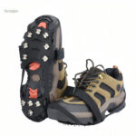 Crampons Anti-Glisse 11 Dents pour randonnée en montagne