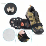 Crampons de 11 dents pour améliorer l'adhérence en randonnée