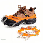 Crampons robustes pour randonnées glissantes en hiver