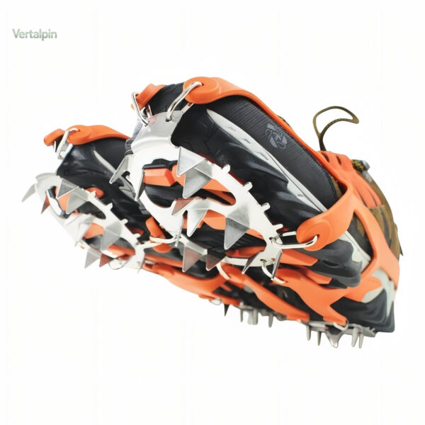 Accessoire de randonnée, crampons 18 dents pour sécurité en montagne