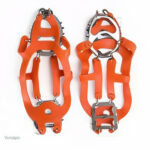Crampons neige, 18 dents pour meilleure adhérence sur la glace
