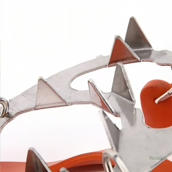 Crampons neige robustes, 18 dents pour excursions en hiver
