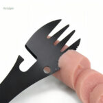 Couvert randonnée compact 5 en 1 pour repas en extérieur