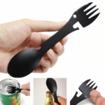 Cuillère fourchette combinée pour pique-nique et camping