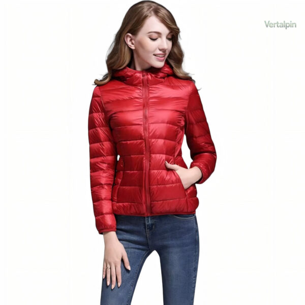 Veste de montagne féminine compressible