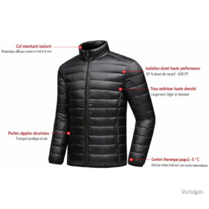 Veste légère pour randonnées et activités en montagne