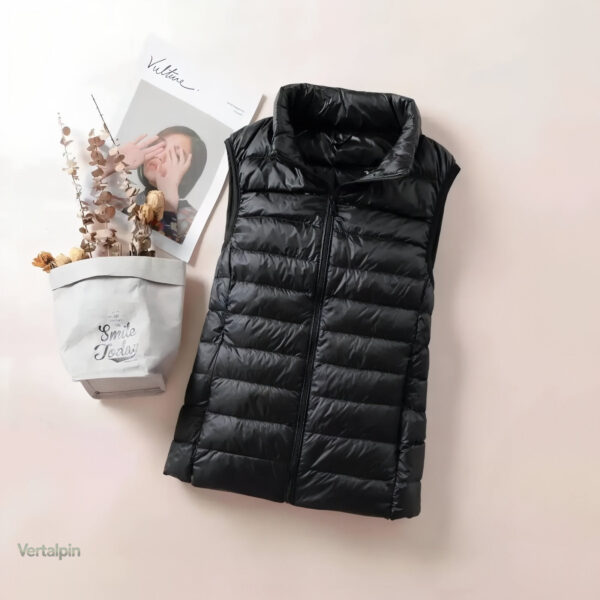 Doudoune femme design sans manches pour l'extérieur
