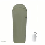 Drap de sac de couchage en soie, pratique pour voyageurs