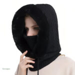 Écharpe capuche femme adaptée pour randonnée