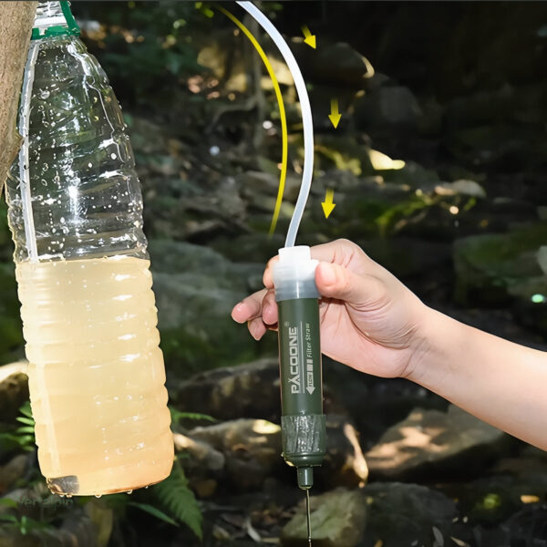 Système de filtration d'eau pour voyages en nature