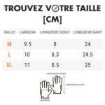 Gants tactiles en tissu chaud pour randonnées d'hiver