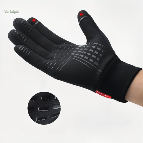Gants de randonnée chauds avec fonctionnalité tactile