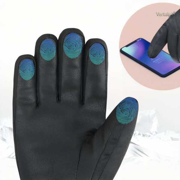 Gants de randonnée hiver, adaptés pour le ski en extérieur