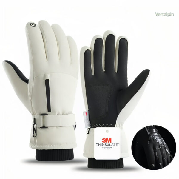 Gants de protection pour longues promenades en hiver