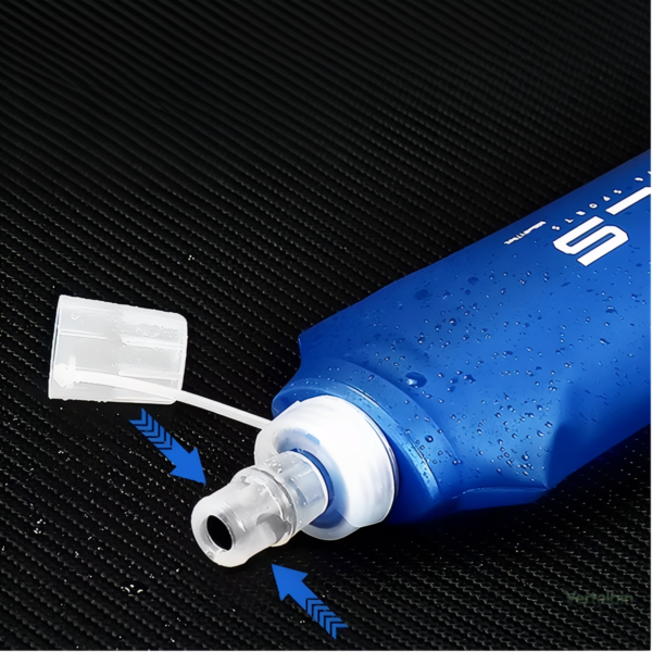 Gourde d'eau pliable pour aventuriers
