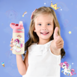 Gourde licorne 400ML, idéale pour les petits aventuriers