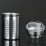Gourde inox, 1 litre, idéale pour maintenir l'hydratation en trekking
