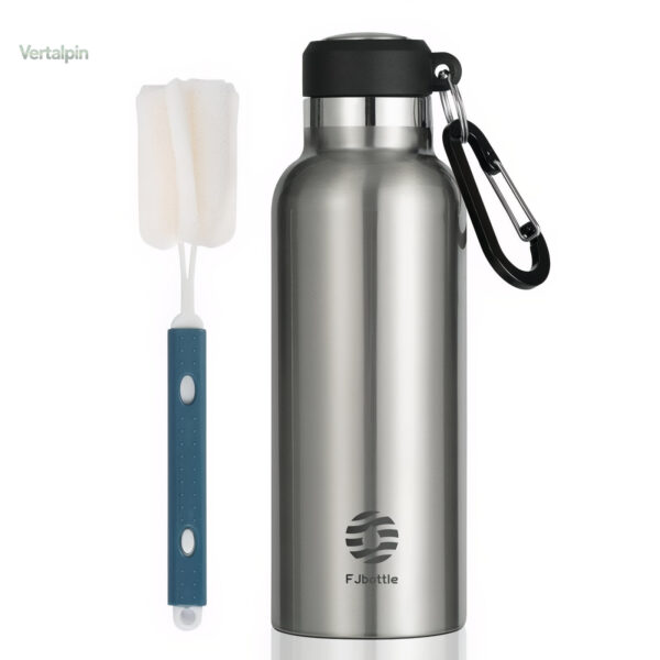 Gourde inox design robuste pour activités en plein air