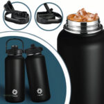 Contenance pratique pour randonnée avec gourde inox