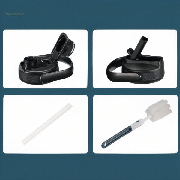 Gourde inox avec ouverture large pour un remplissage facile