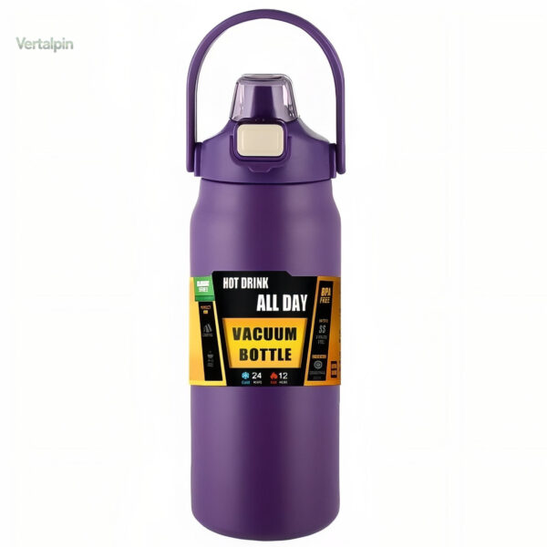 Gourde isotherme avec accès facile aux boissons