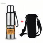 Gourde isotherme avec bouchon pratique