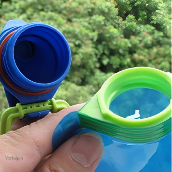 Gourde pliante pour aventuriers, capacité 700ml