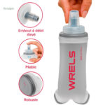 Gourde pliable à emporter lors de vos treks