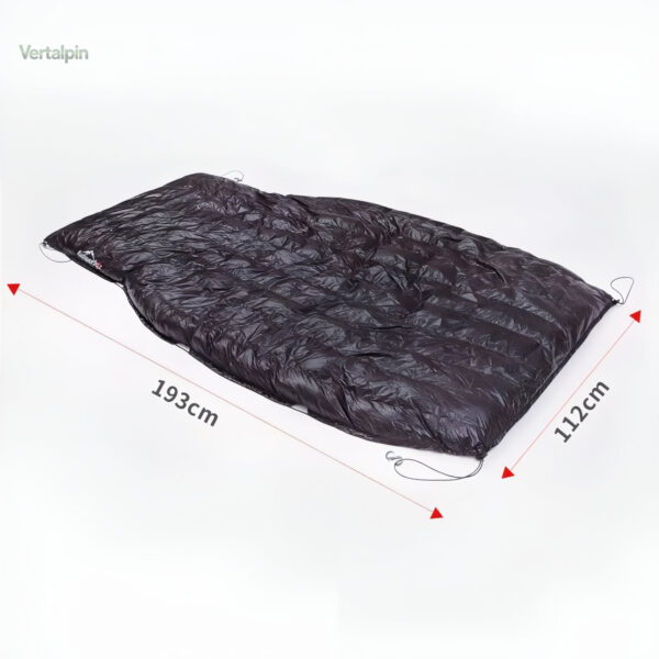 Sac de couchage adapté aux hamacs pour camping