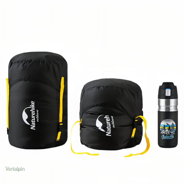 Sac de couchage compressible pour voyage en nature