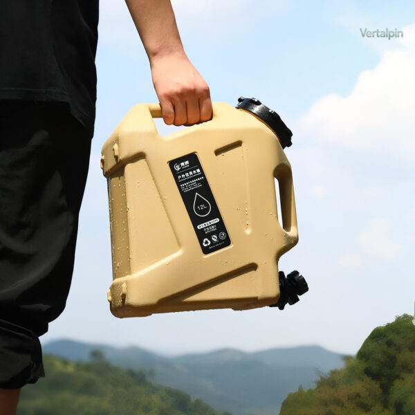Conteneur d'eau 12L, essentiel pour vos aventures en plein air