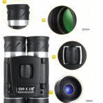 Design compact : jumelles pour explorateurs en plein air
