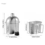 Gourde en aluminium pour activités outdoor