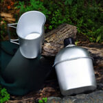 Gourde robuste et portable pour explorer la nature