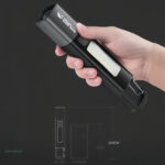 Lampe de randonnée pratique et rechargeable, design compact
