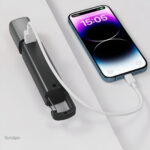 Lampe de poche rechargeable pour éclairage en extérieur
