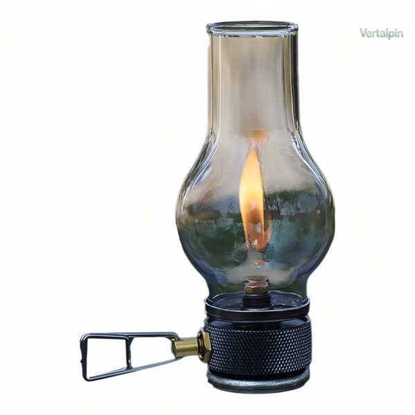 Lanterne à gaz rechargeable pour camping et randonnée