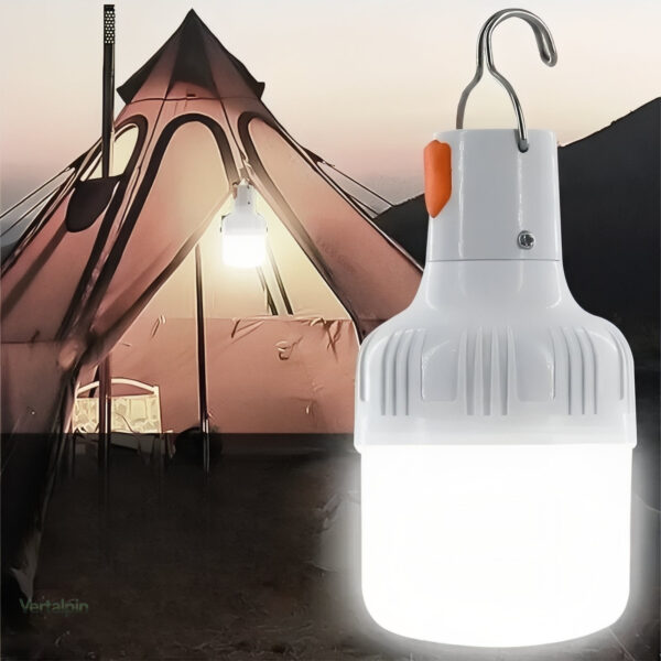 Éclairage rechargeable pour camping, 60W