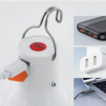 Éclairage de camping, modèle rechargeable 60W