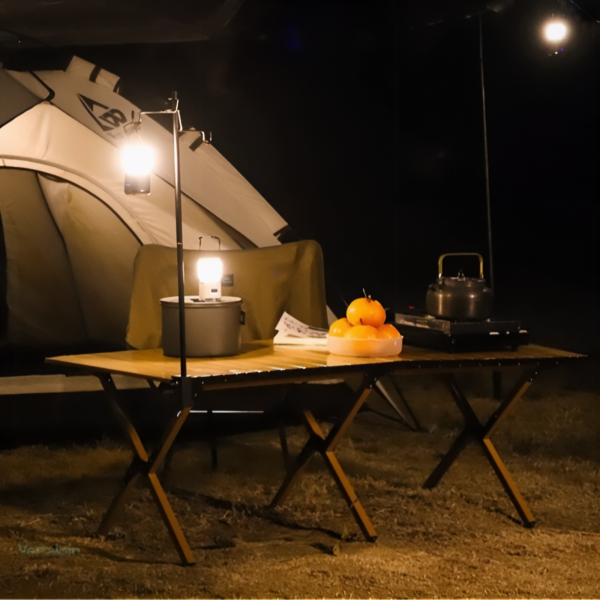 Lanterne pliable, parfaite pour les voyages
