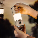 Lanterne rechargeable pour escapades en nature