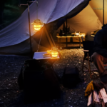 Éclairage de camping portable et rechargeable